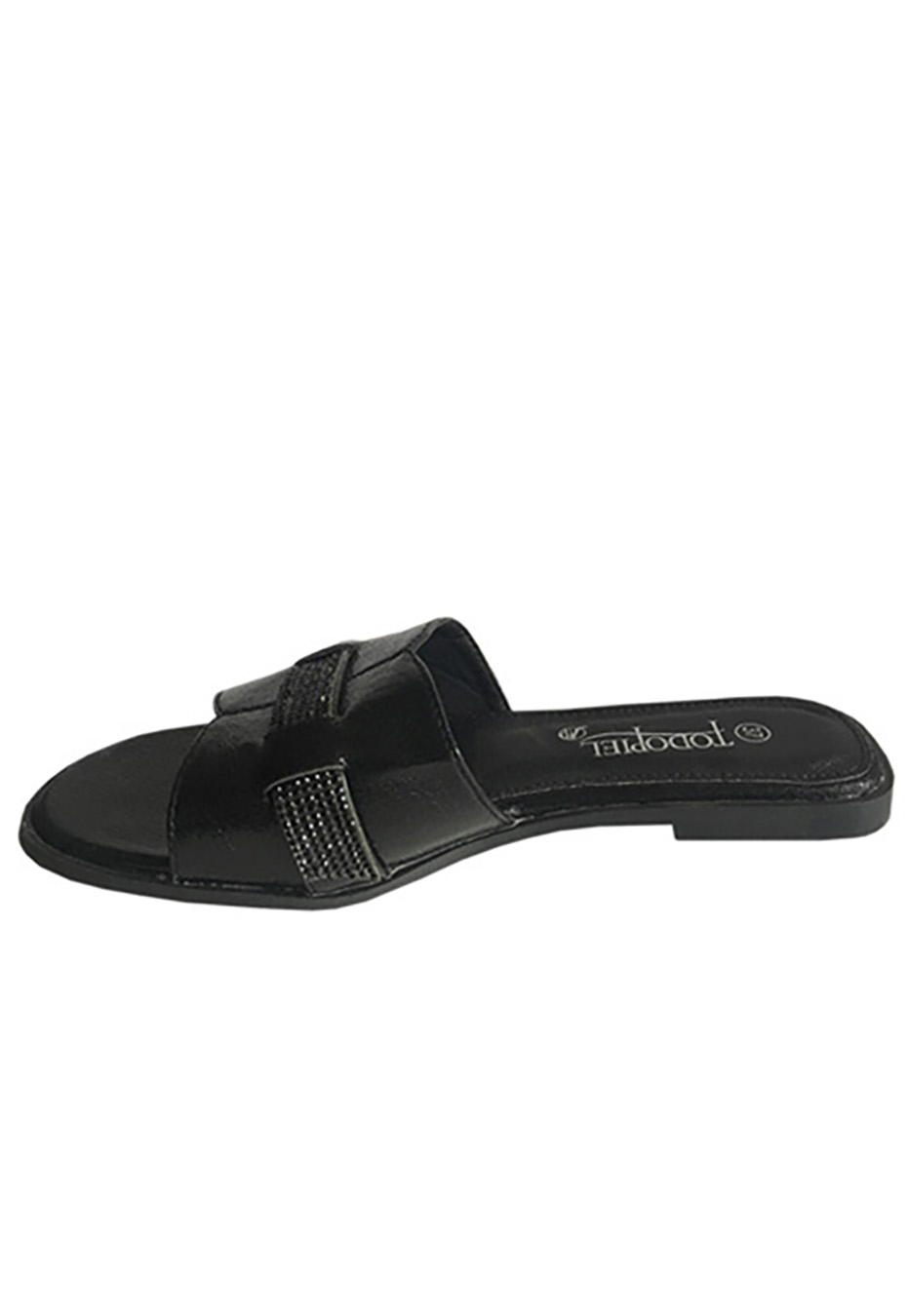SANDALIA ECOCUERO ZAY56 NEGRO - 5