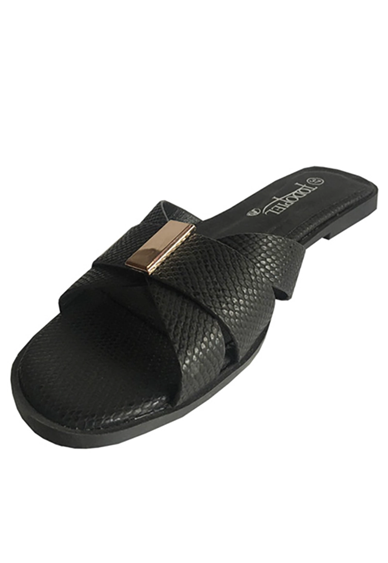 SANDALIAS MUJER TODOPIEL NEGRO ECOCUERO ZAY57 - 4