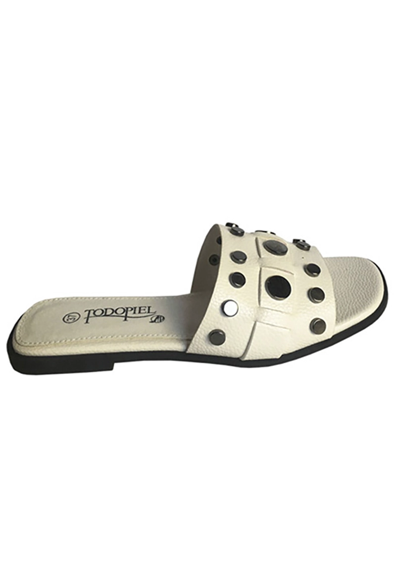 SANDALIA ECOCUERO ZAY58 BLANCO 36