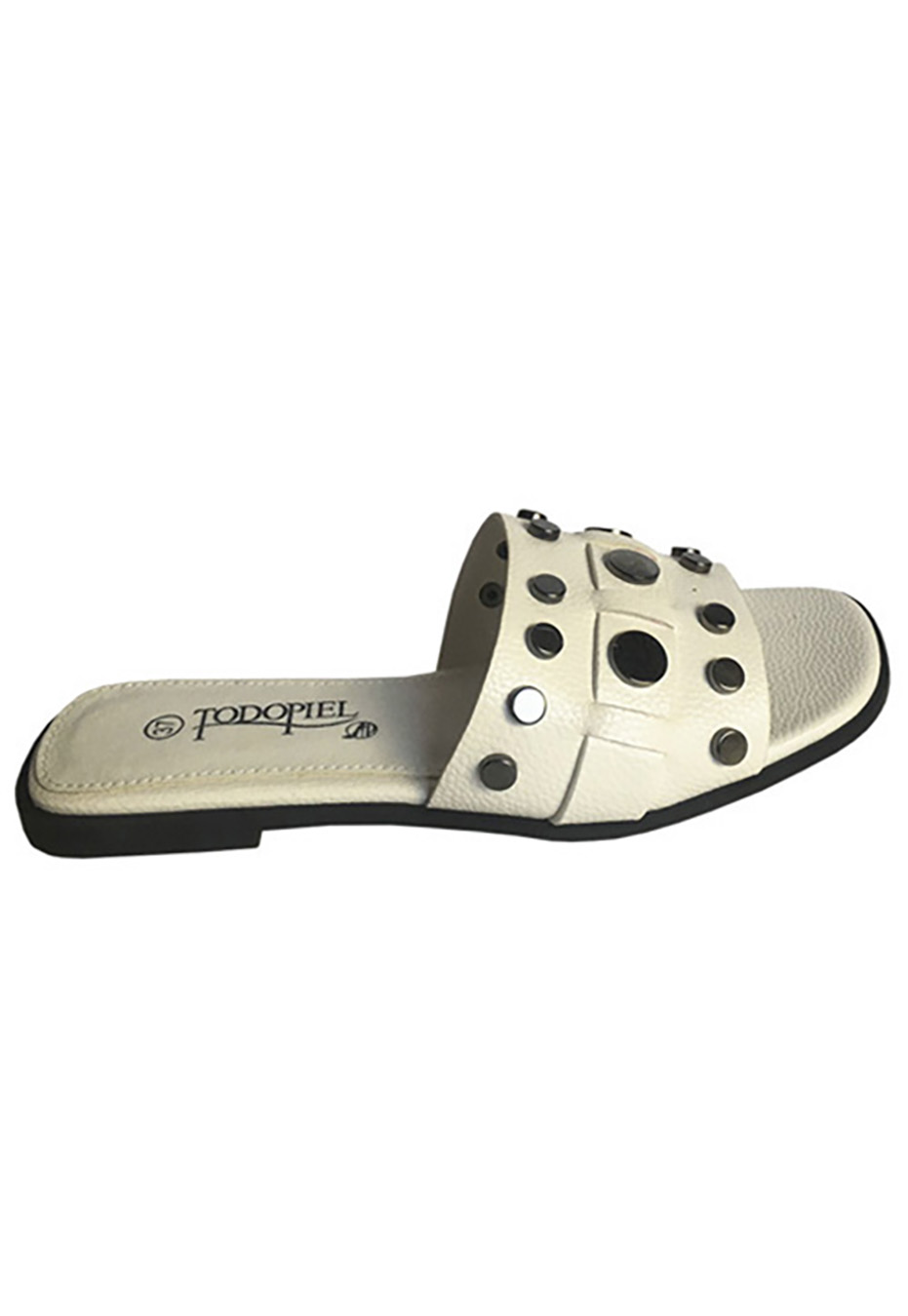 SANDALIA ECOCUERO ZAY58 BLANCO - 1