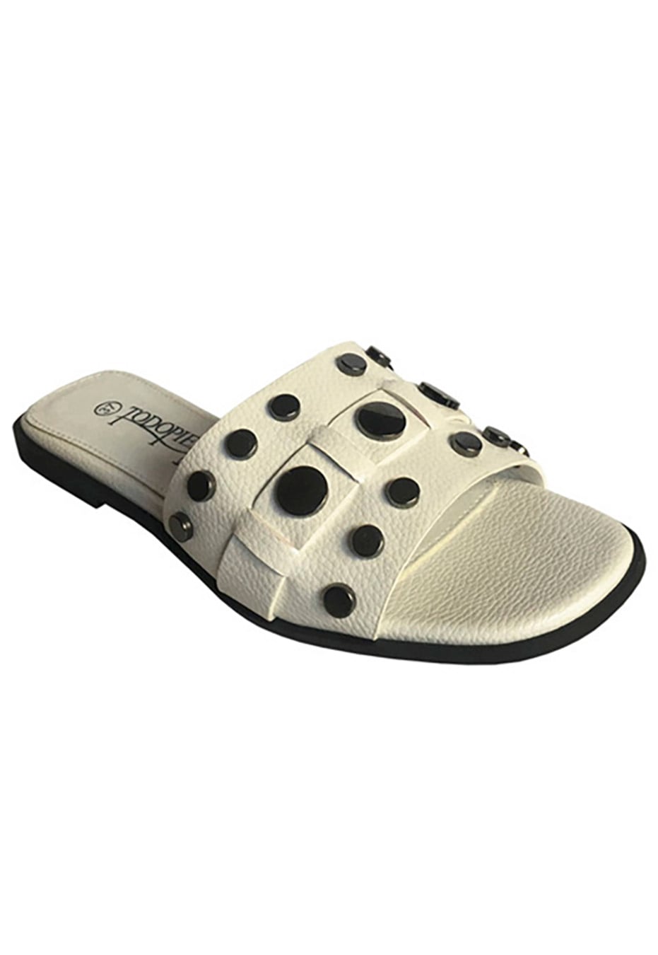 SANDALIA ECOCUERO ZAY58 BLANCO - 2