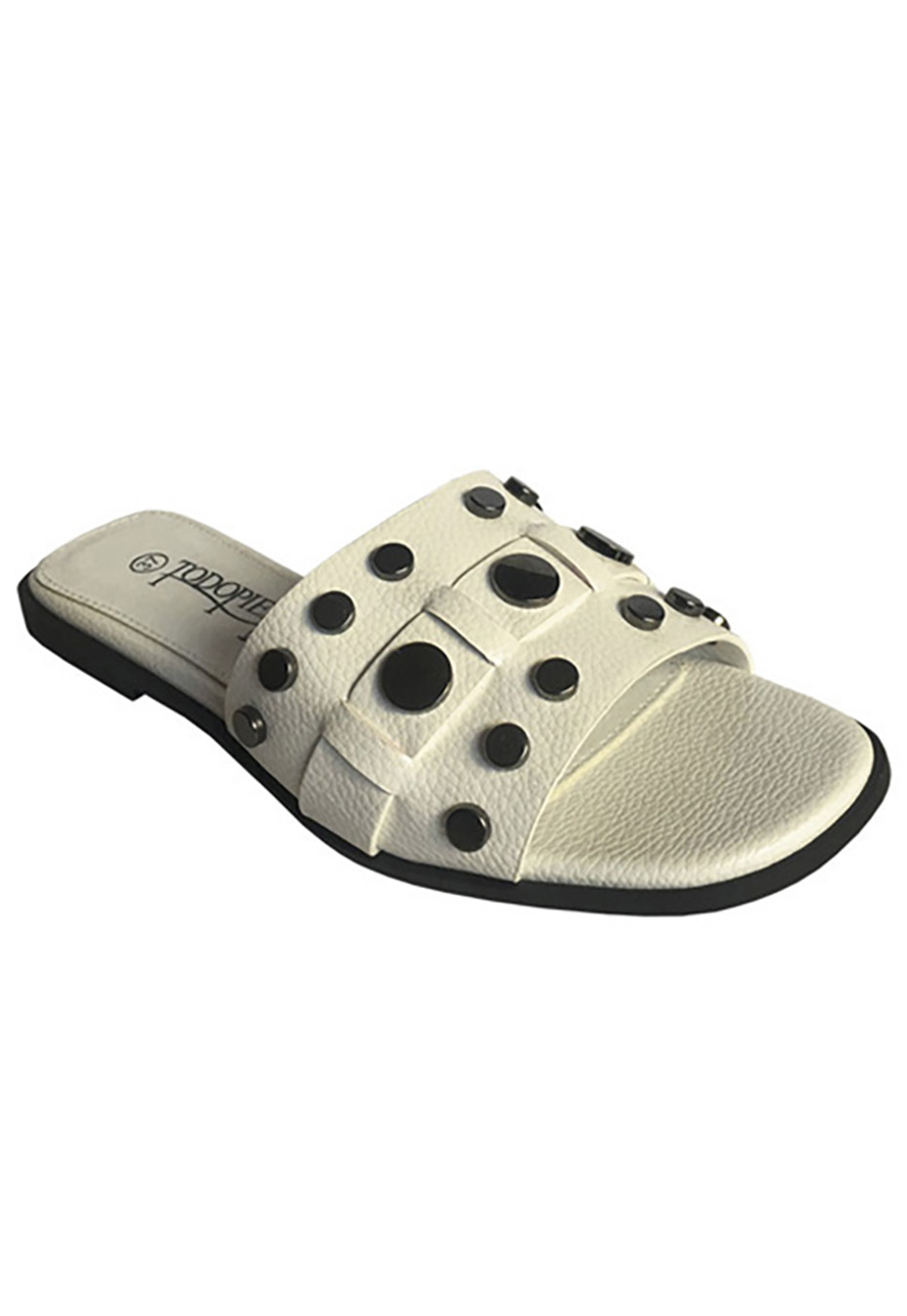 SANDALIA ECOCUERO ZAY58 BLANCO - 2