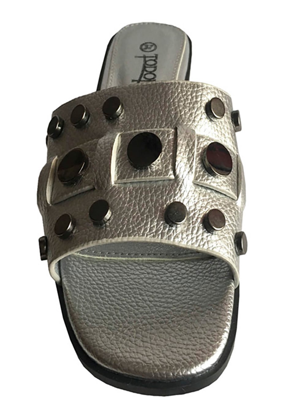 SANDALIAS MUJER TODOPIEL PLATA ECOCUERO ZAY58 - 3