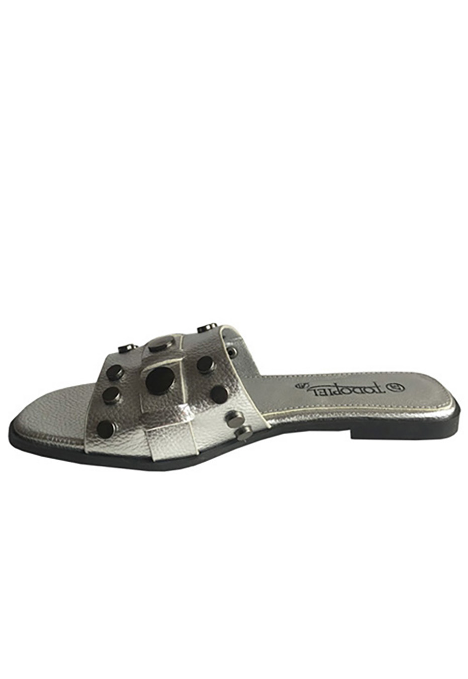 SANDALIAS MUJER TODOPIEL PLATA ECOCUERO ZAY58 - 5