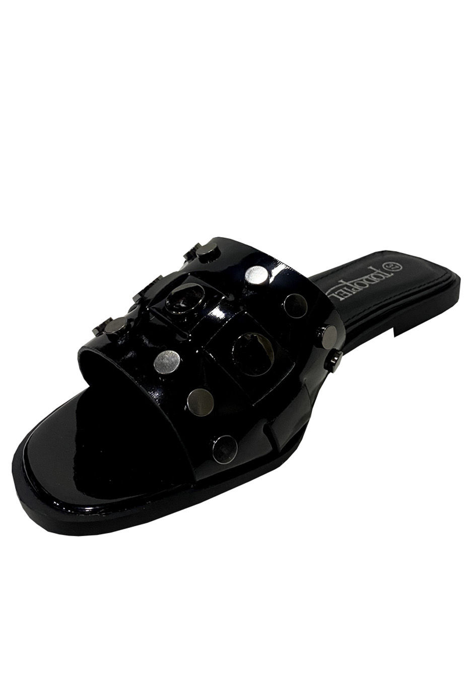 SANDALIA ECOCUERO ZAY58 NEGRO - 4