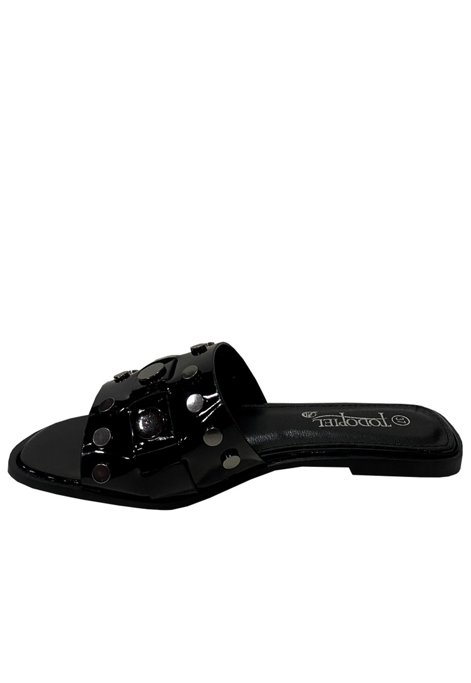 SANDALIA ECOCUERO ZAY58 NEGRO - 5