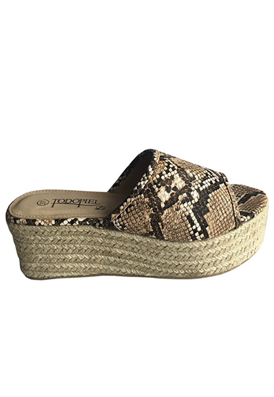 TODOPIEL SANDALIAS MUJER TODOPIEL BEIGE ECOCUERO ZAY60