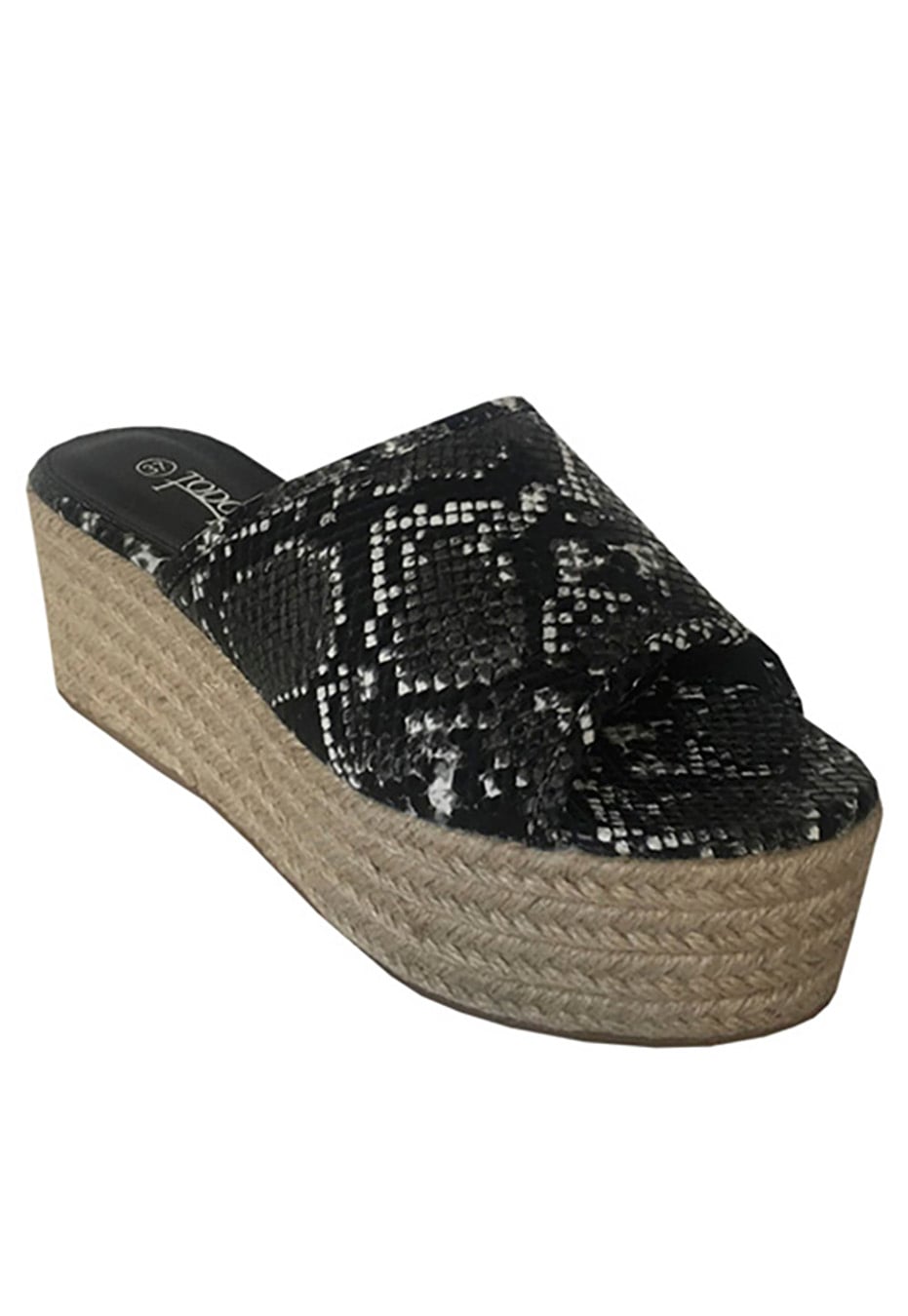 SANDALIAS MUJER TODOPIEL NEGRO ECOCUERO ZAY60 - 2