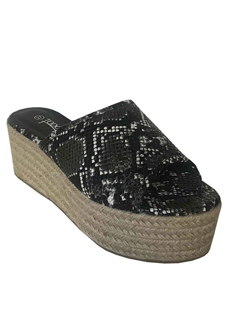 SANDALIAS MUJER TODOPIEL NEGRO ECOCUERO ZAY60 - 2