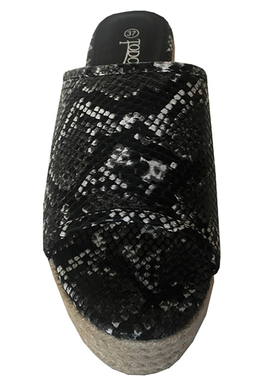 SANDALIAS MUJER TODOPIEL NEGRO ECOCUERO ZAY60 - 3