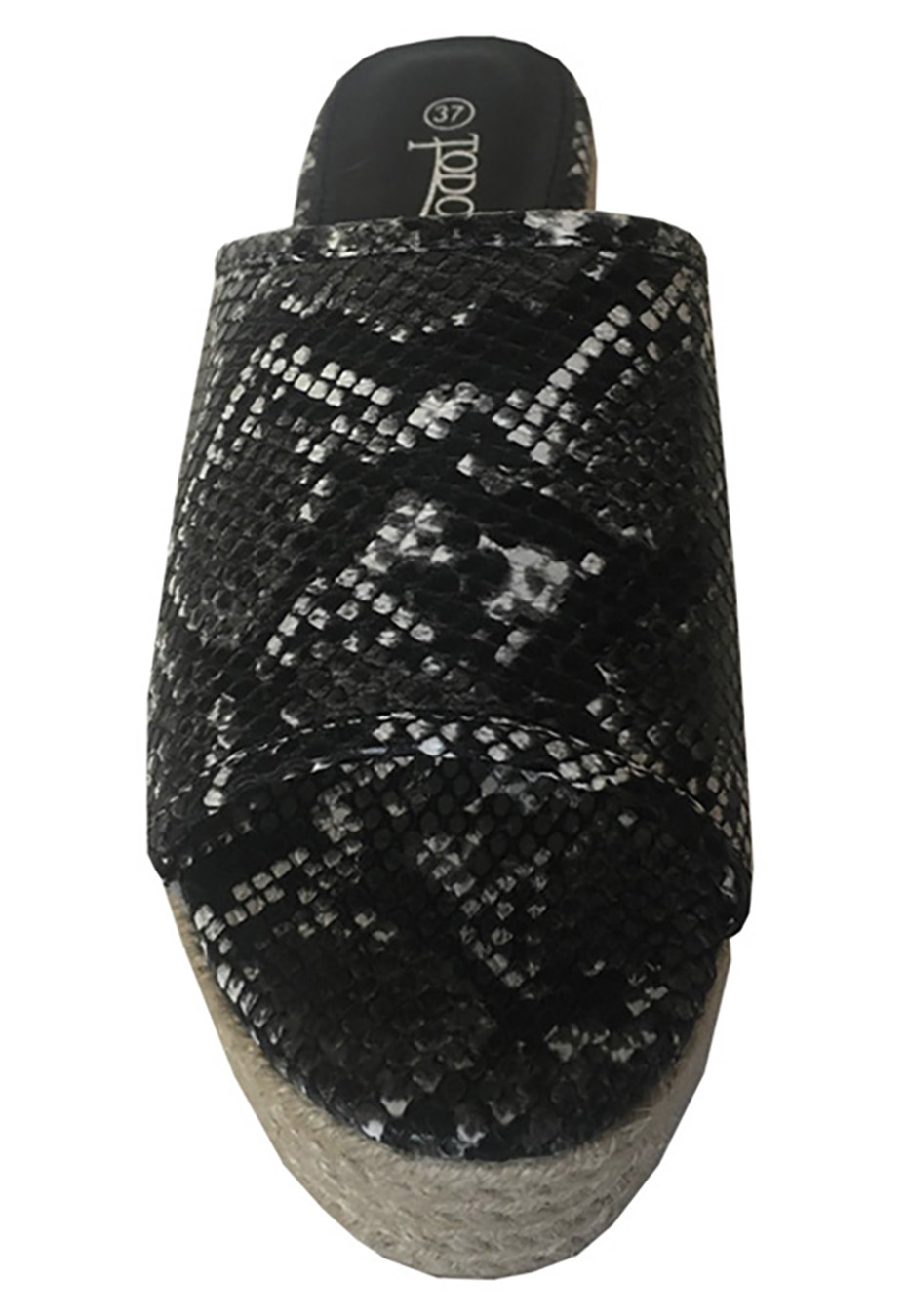 SANDALIAS MUJER TODOPIEL NEGRO ECOCUERO ZAY60 - 3