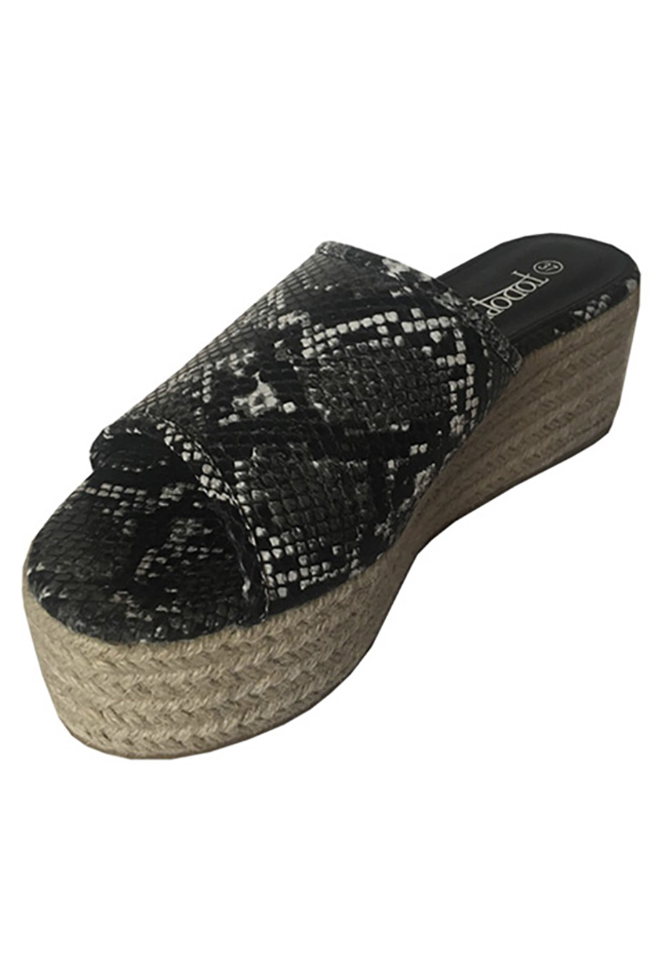 SANDALIAS MUJER TODOPIEL NEGRO ECOCUERO ZAY60 - 4
