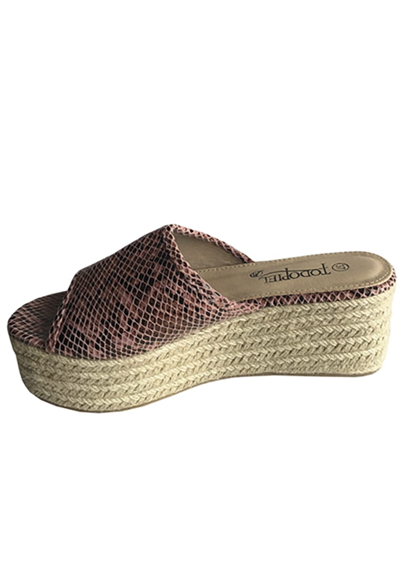 SANDALIAS MUJER TODOPIEL ROSA ECOCUERO ZAY60 - 5