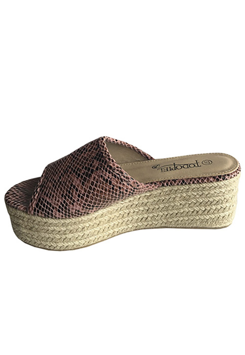 SANDALIAS MUJER TODOPIEL ROSA ECOCUERO ZAY60 - 5