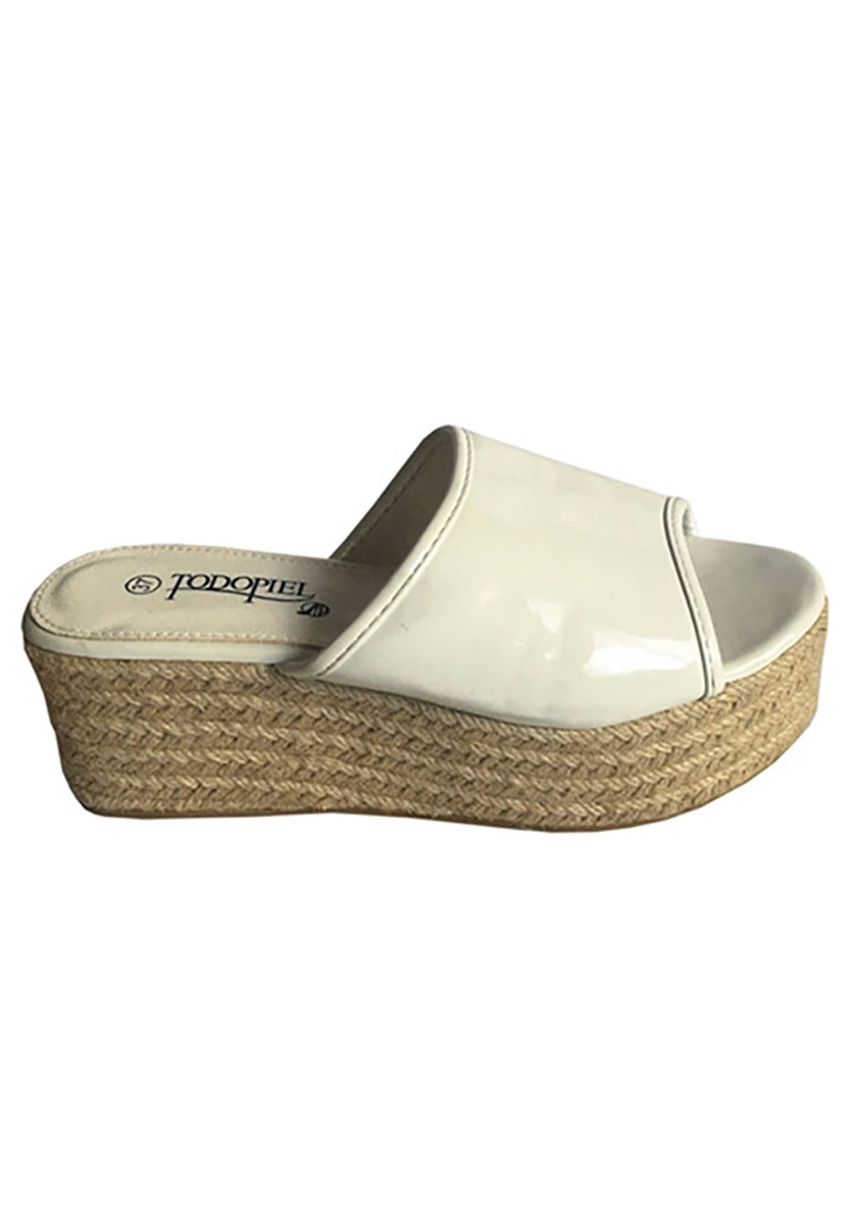 SANDALIA ECOCUERO ZAY61 BLANCO - 1