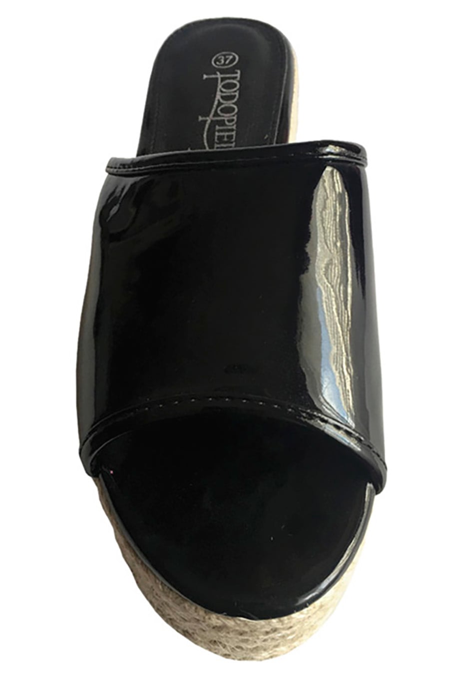 SANDALIAS MUJER TODOPIEL NEGRO ECOCUERO ZAY61 - 3