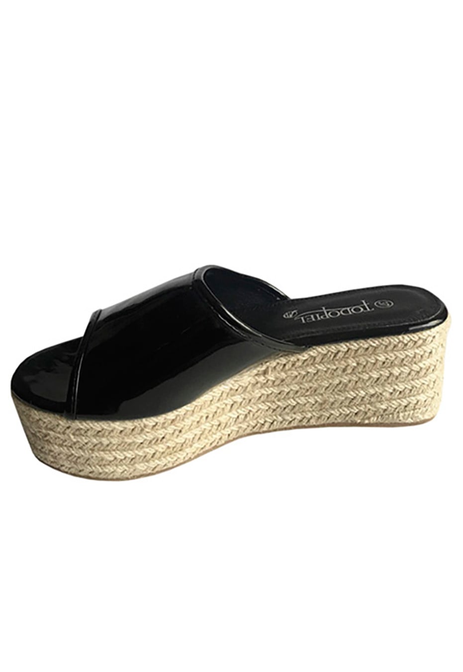 SANDALIAS MUJER TODOPIEL NEGRO ECOCUERO ZAY61 - 5