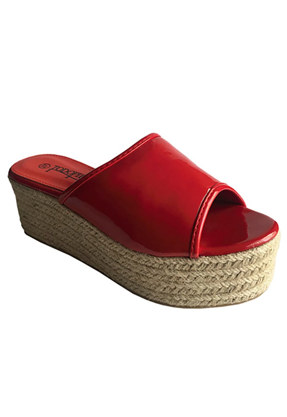 SANDALIA ECOCUERO ZAY61 ROJO - 2
