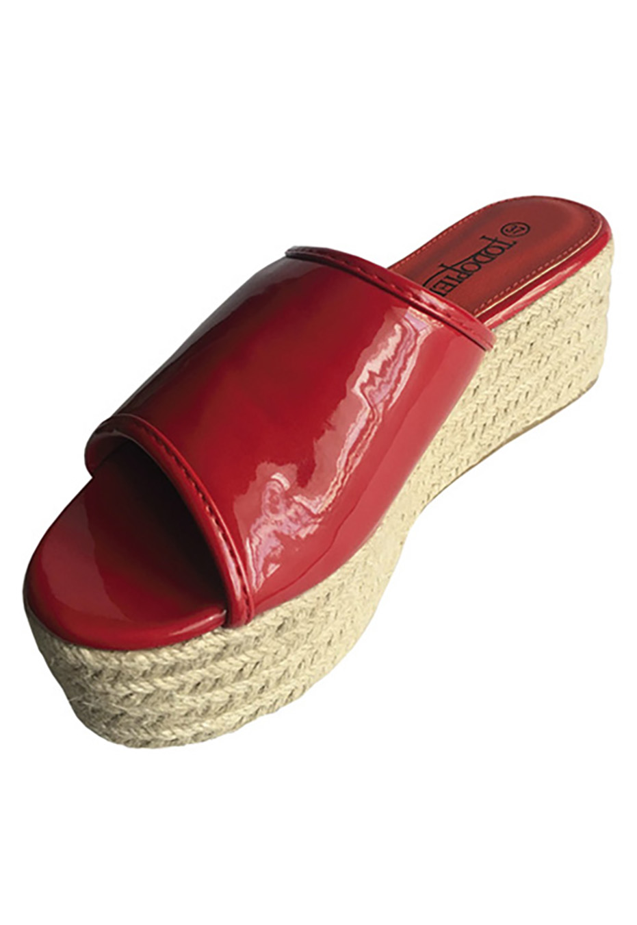 SANDALIA ECOCUERO ZAY61 ROJO - 4
