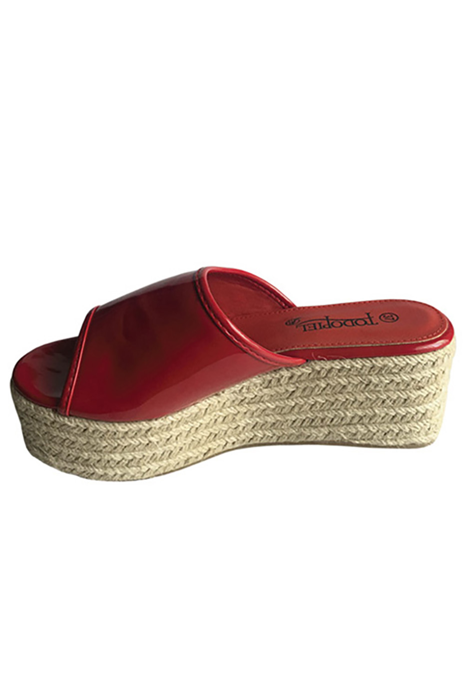 SANDALIA ECOCUERO ZAY61 ROJO - 5