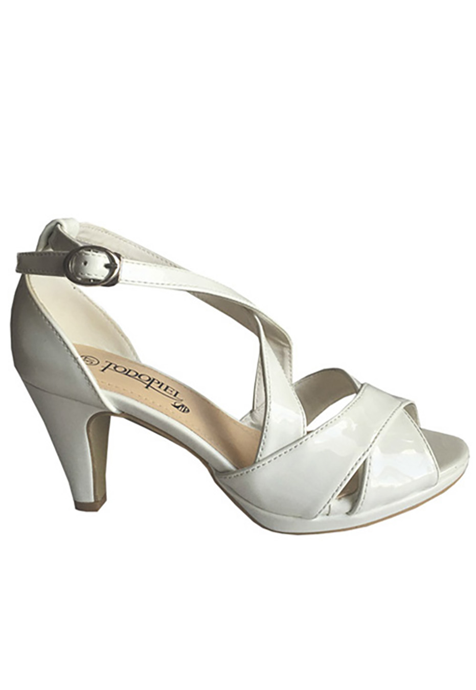 SANDALIA ECOCUERO ZAY62 BLANCO - 1
