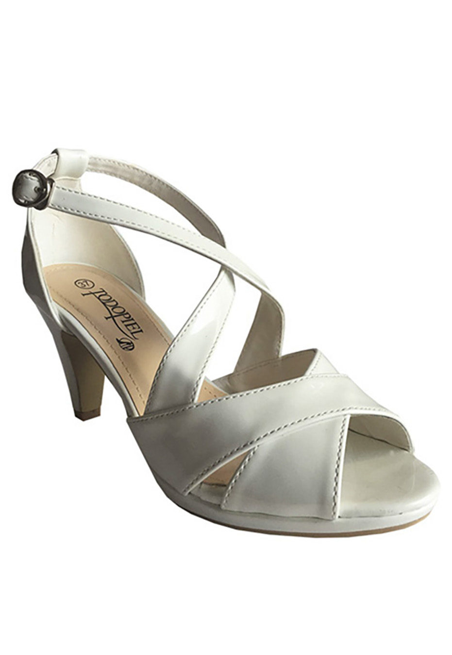 SANDALIA ECOCUERO ZAY62 BLANCO - 2
