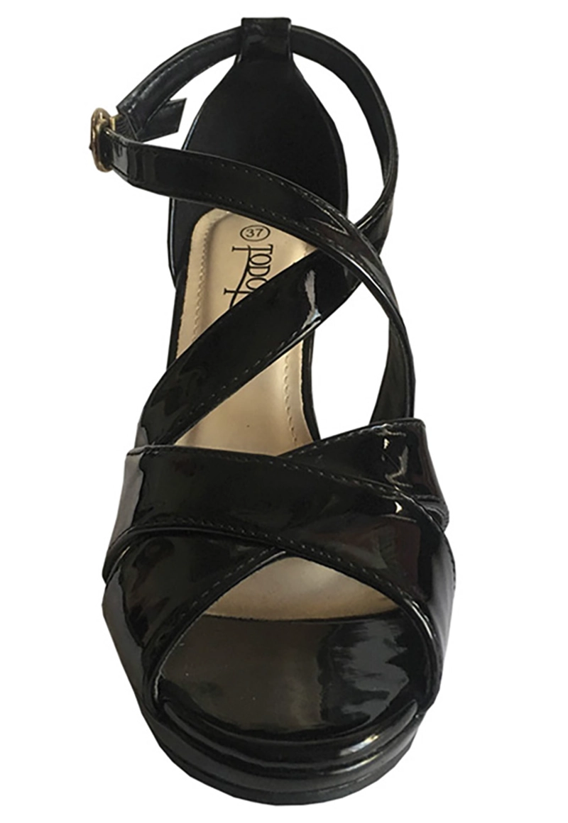 SANDALIAS MUJER TODOPIEL NEGRO ECOCUERO ZAY62 - 3