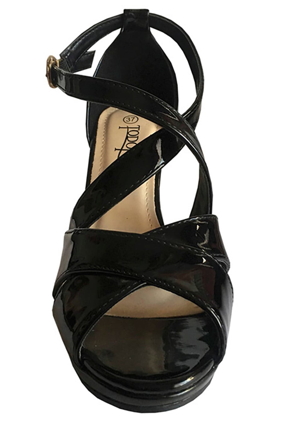 SANDALIAS MUJER TODOPIEL NEGRO ECOCUERO ZAY62 - 3