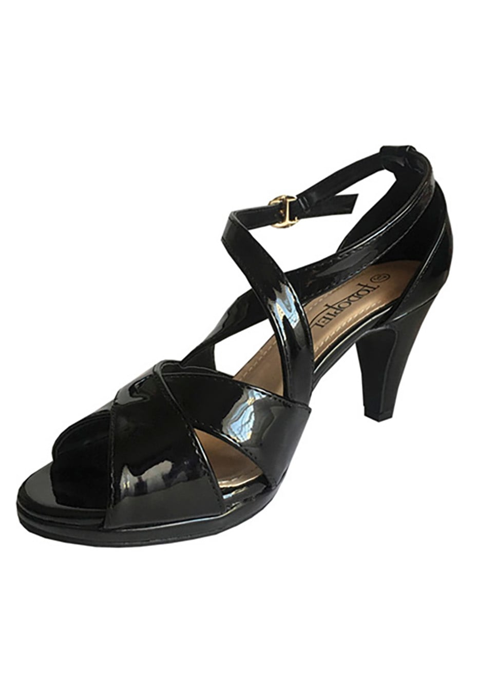 SANDALIAS MUJER TODOPIEL NEGRO ECOCUERO ZAY62 - 4