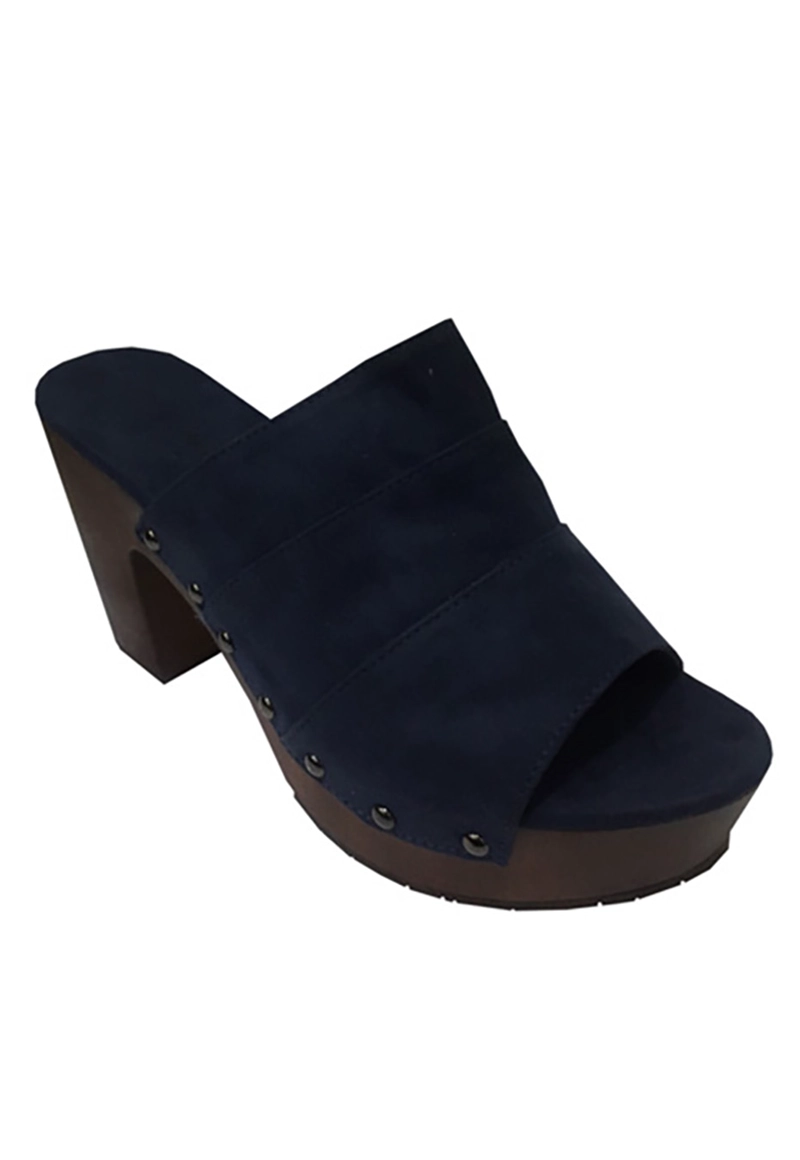 SANDALIAS MUJER TODOPIEL GAMUZA ECOLÓGICA ZAW33 NAVY - 2