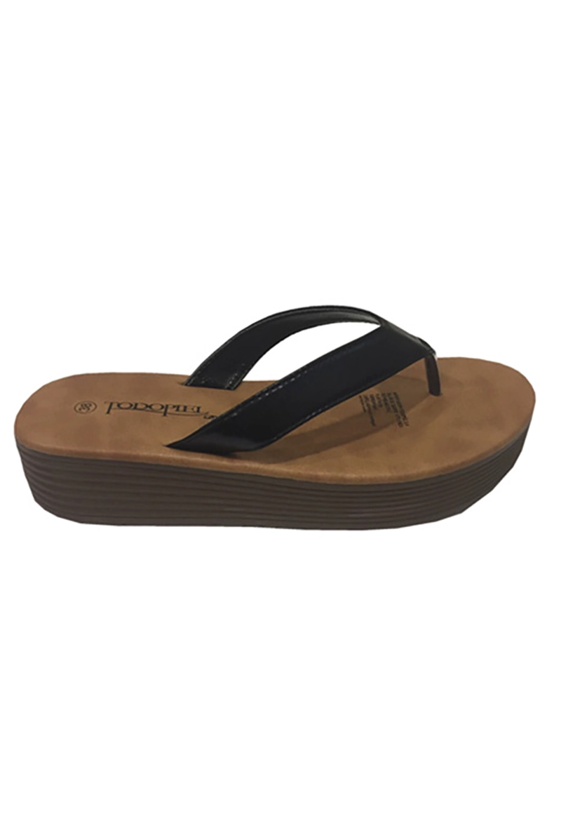 SANDALIA ECOCUERO ZAT88 NEGRO - 1
