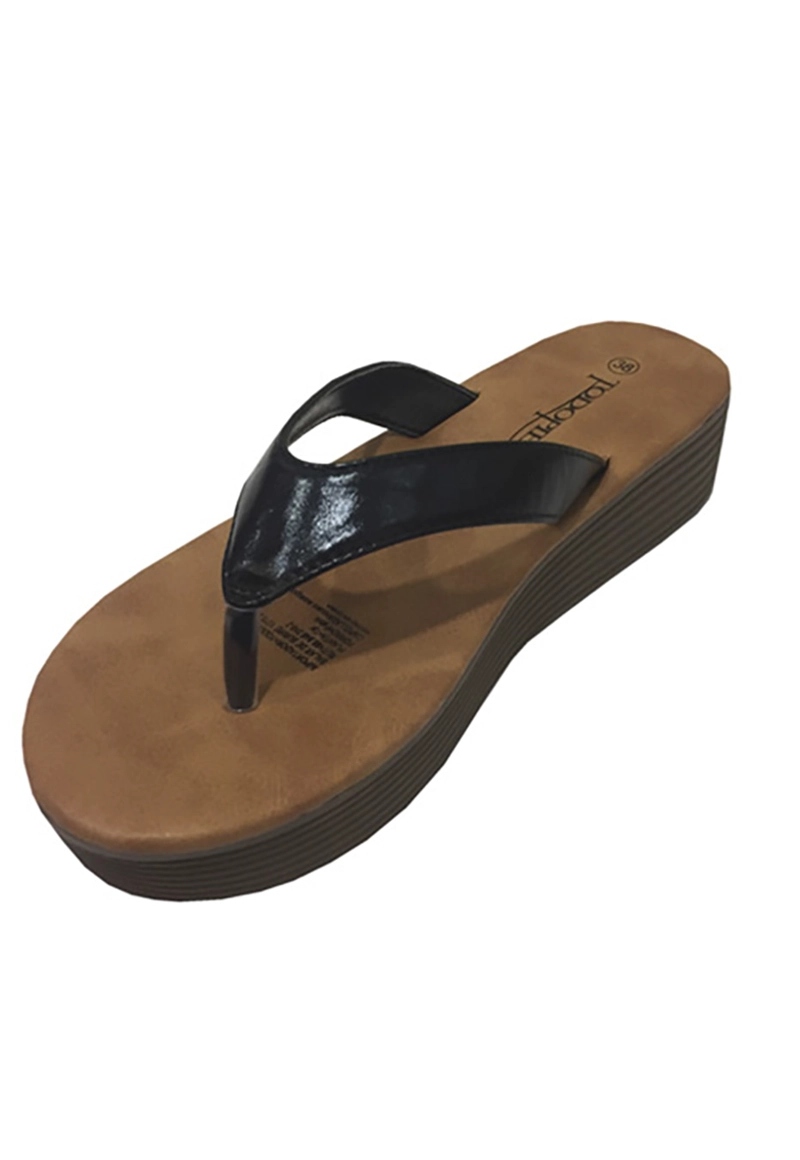 SANDALIA ECOCUERO ZAT88 NEGRO - 4