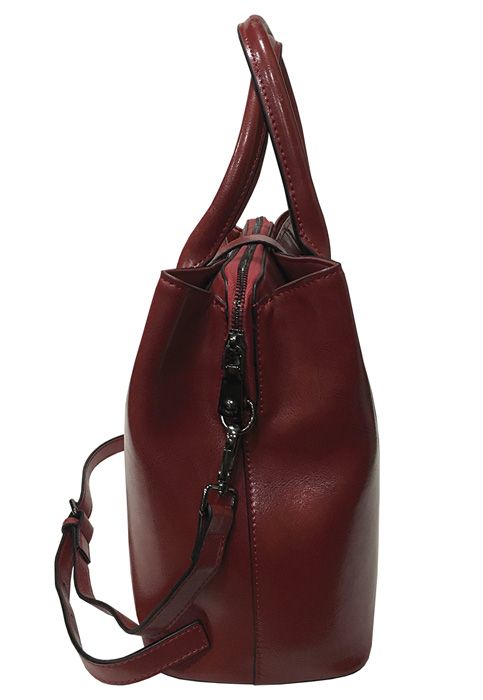 CARTERA CUERO CRT33 ROJO - 2