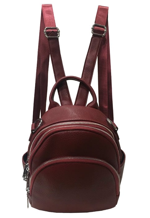 MOCHILA CUERO CRT19 BURDEO - 1
