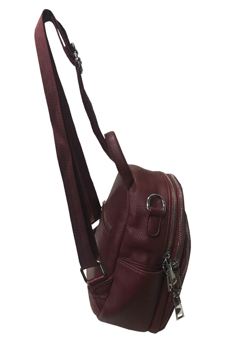 MOCHILA CUERO CRT19 BURDEO - 2