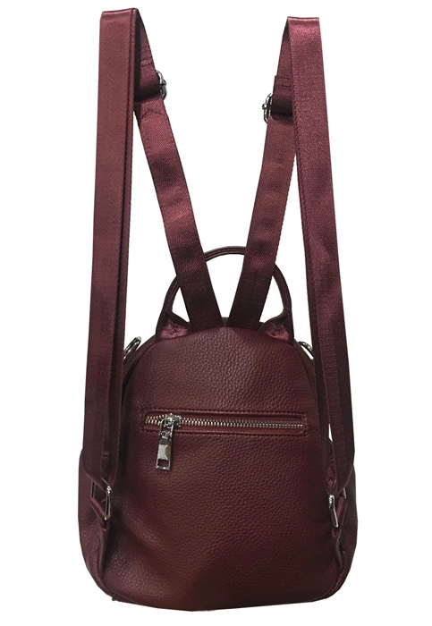 MOCHILA CUERO CRT19 BURDEO - 3