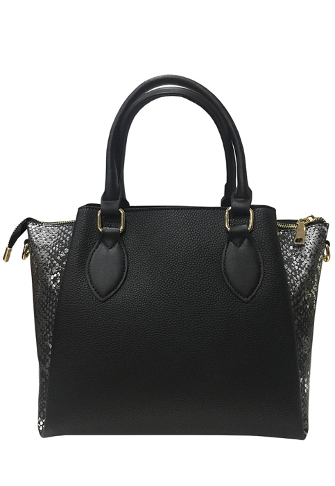 CARTERA CUERO ECOLÓGICO CRS99 NEGRO - 1