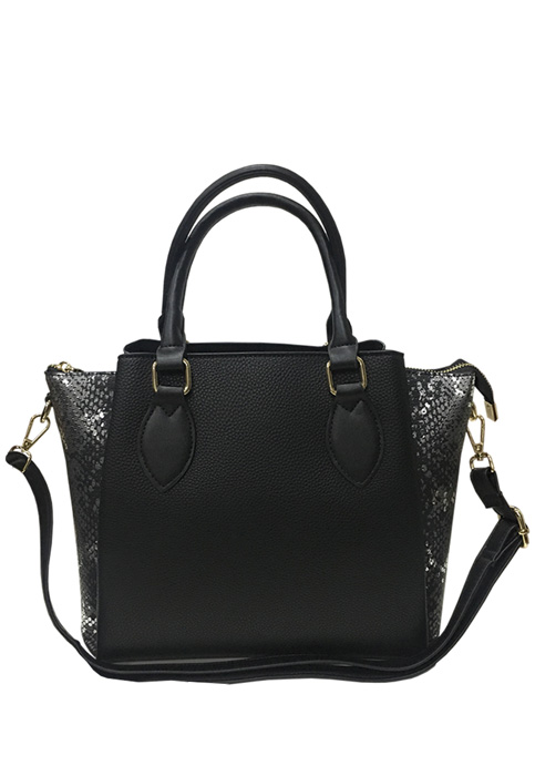 CARTERA CUERO ECOLÓGICO CRS99 NEGRO - 3