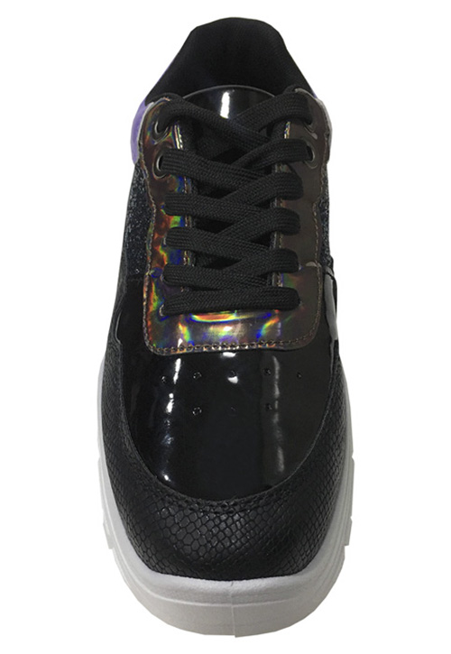 ZAPATILLAS MUJER TODOPIEL CASUALES NEGRO ZAX99 - 3