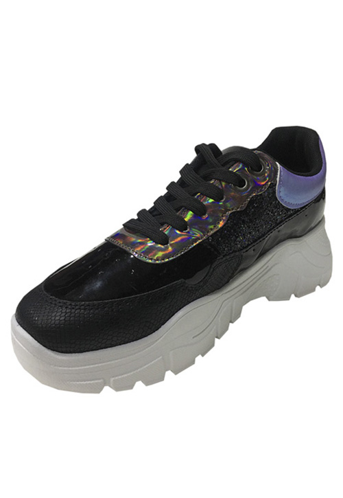 ZAPATILLAS MUJER TODOPIEL CASUALES NEGRO ZAX99 - 4