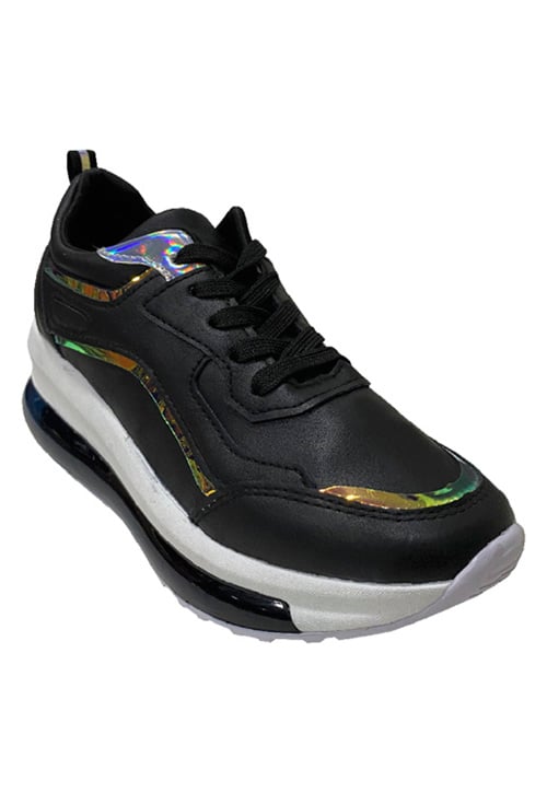 ZAPATILLAS MUJER TODOPIEL CASUALES NEGRO ZAY76 - 2