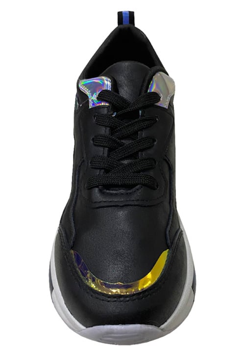 ZAPATILLAS MUJER TODOPIEL CASUALES NEGRO ZAY76 - 3