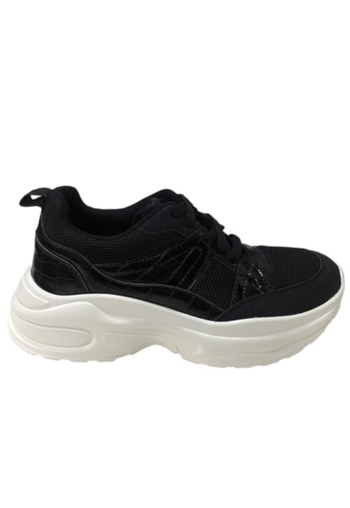 ZAPATILLAS MUJER TODOPIEL CASUALES NEGRO ZAY78 - 1