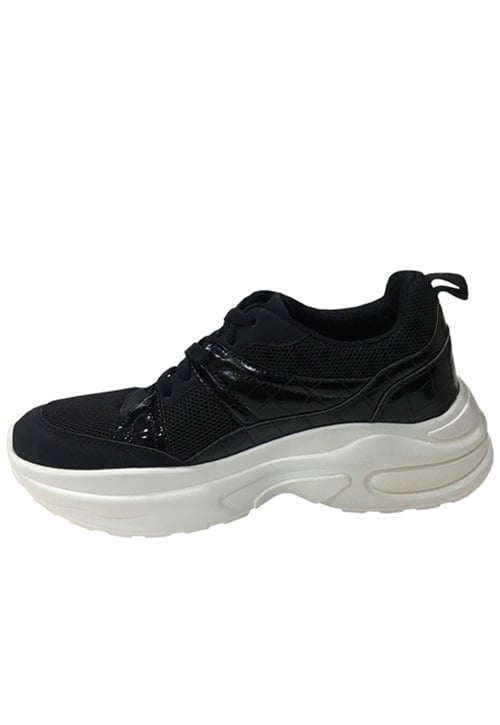 ZAPATILLAS MUJER TODOPIEL CASUALES NEGRO ZAY78 - 5