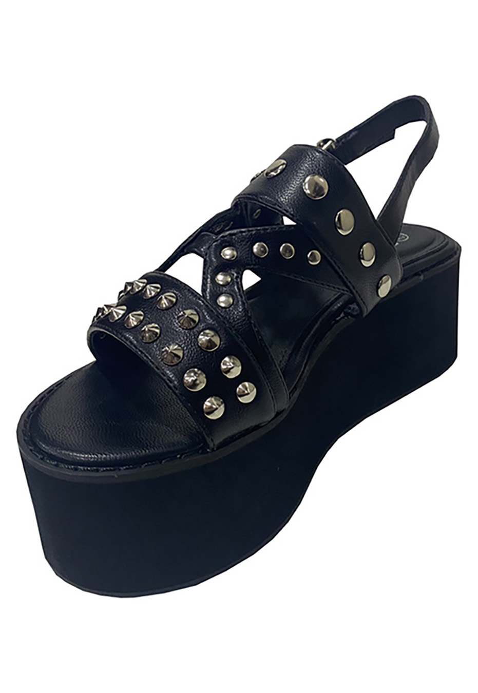 SANDALIAS MUJER TODOPIEL NEGRO ECOCUERO ZAY97 - 4