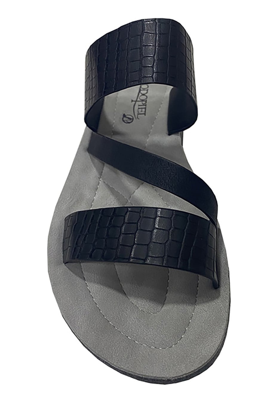 SANDALIAS MUJER TODOPIEL NEGRO ECOCUERO ZAY96 - 3