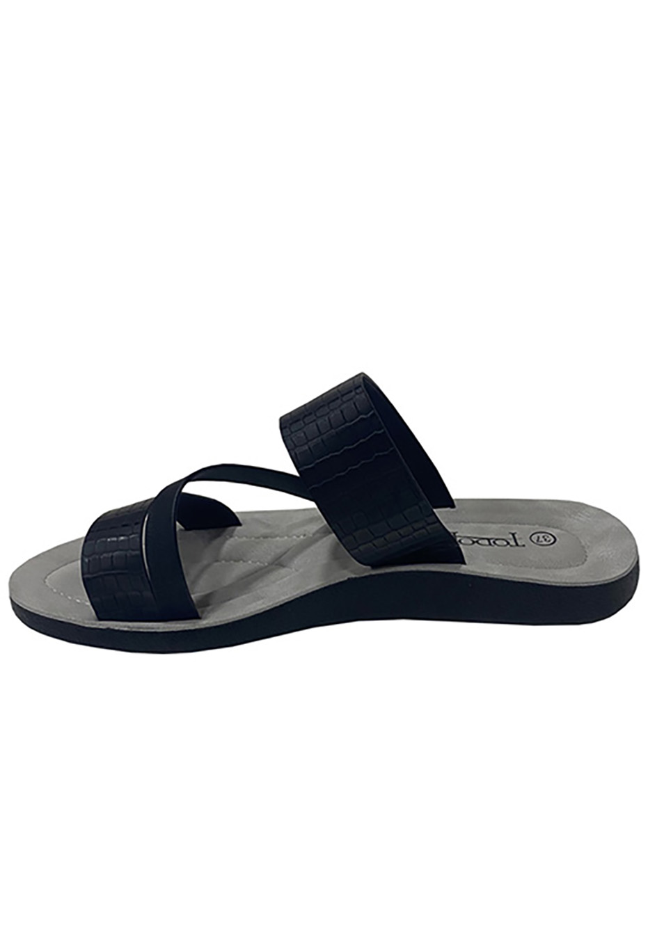 SANDALIAS MUJER TODOPIEL NEGRO ECOCUERO ZAY96 - 5