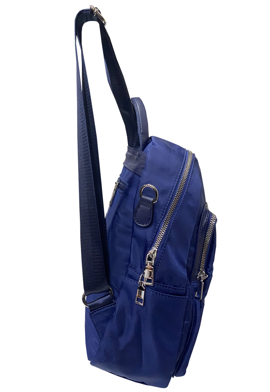 MOCHILA CUERO ECOLÓGICO CRU27 NAVY - 2