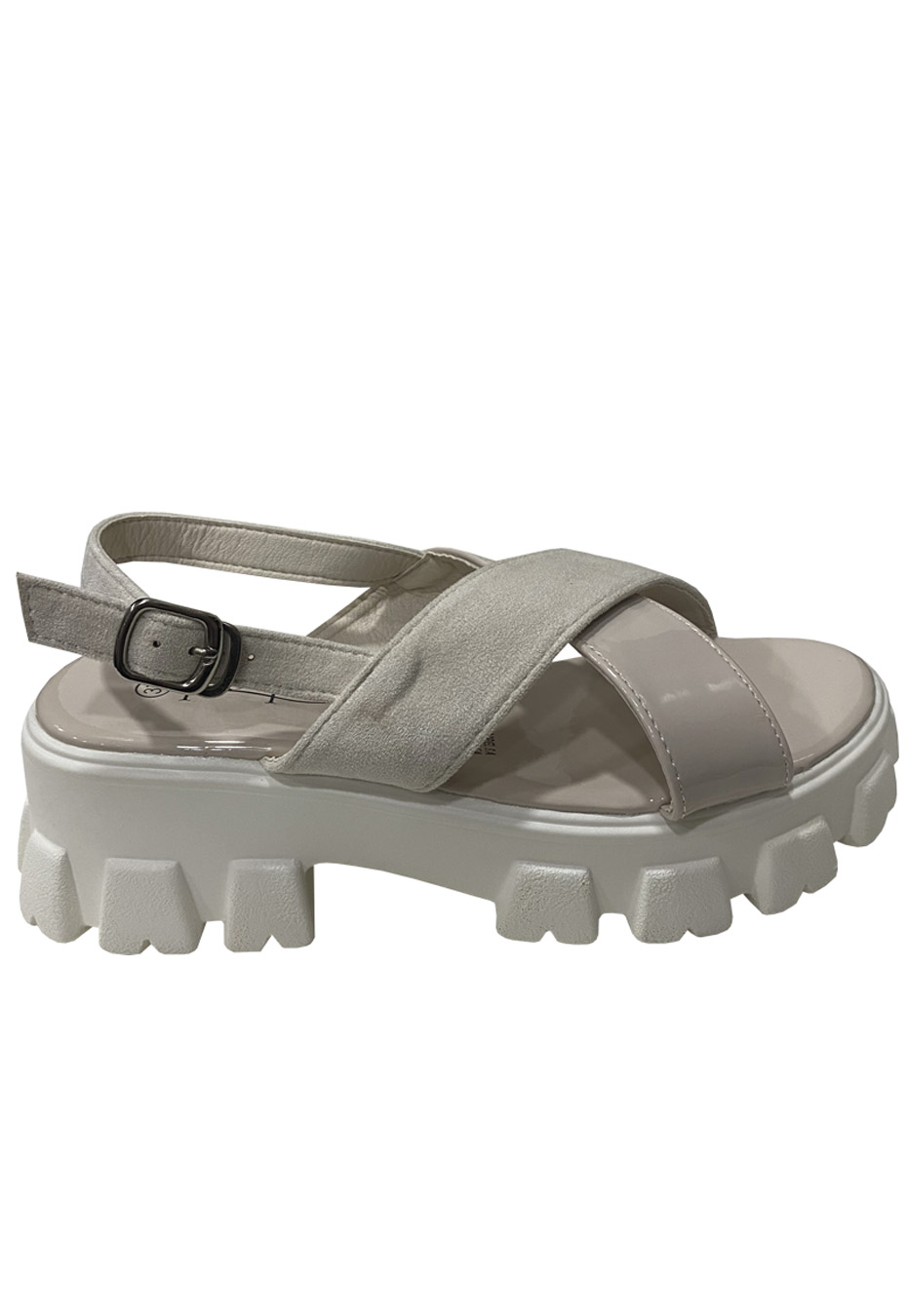 SANDALIAS MUJER TODOPIEL BEIGE ECOCUERO ZAY91 - 1