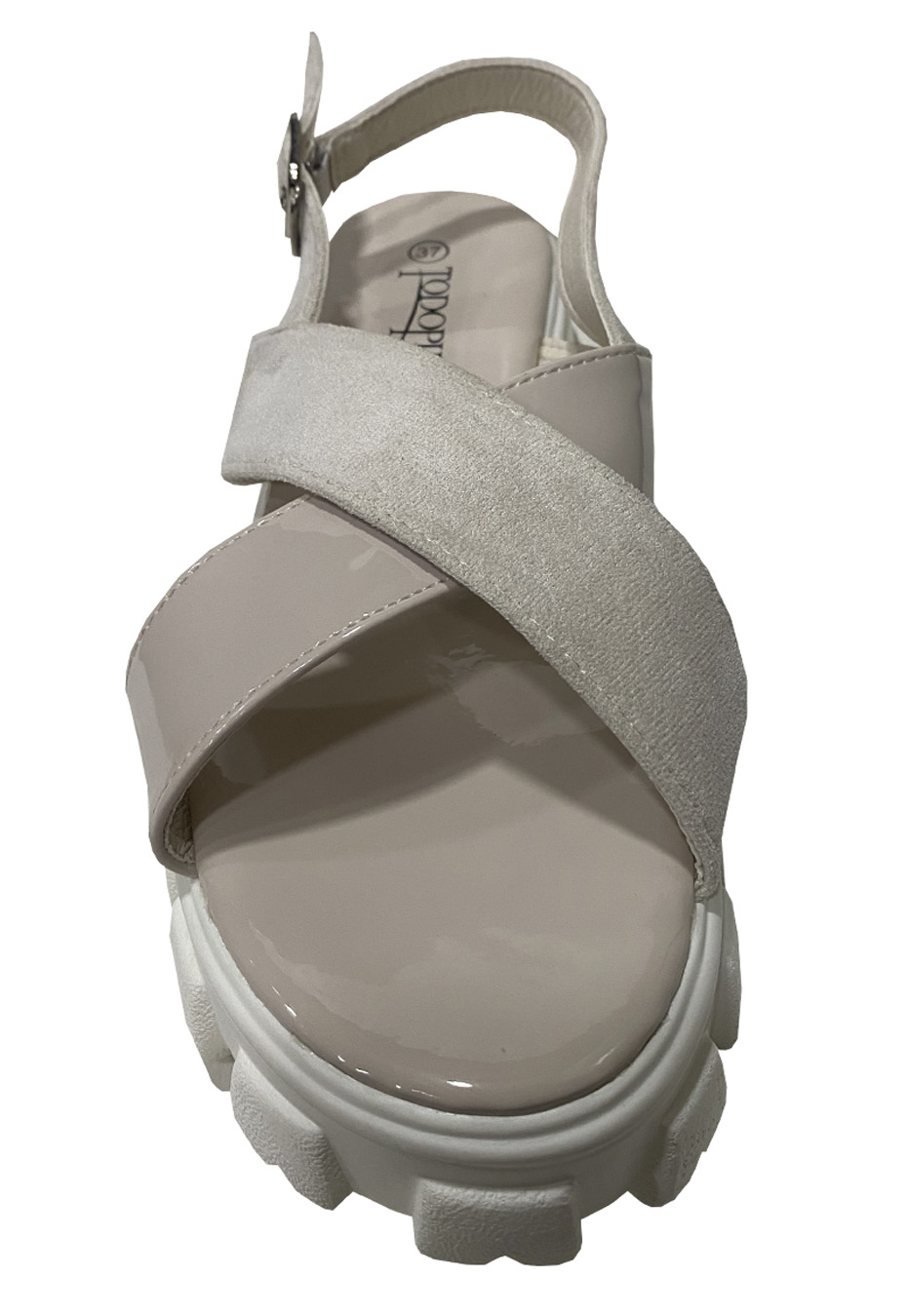 SANDALIAS MUJER TODOPIEL BEIGE ECOCUERO ZAY91 - 3